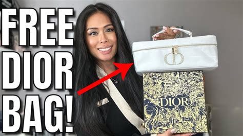 dior addict handbag|dior makeup bag free gift.